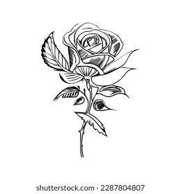 The Beautiful Roses Coloring Book is great for both adults and children.