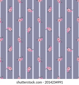 Schöne Rosen nahtloses Muster perfekt für Geschenkverpackungen, Modegewebe, Digitalpapier und vieles mehr