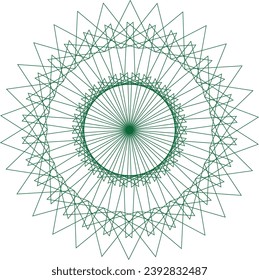Beautiful rotate flower vector design eps format.