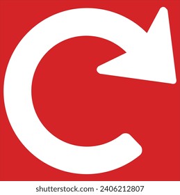 Beautiful rotate icon read background design shape vector