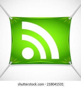 Beautiful RSS web icon