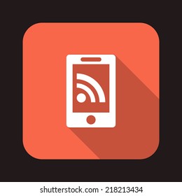 Beautiful RSS web icon