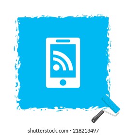 Beautiful RSS web icon