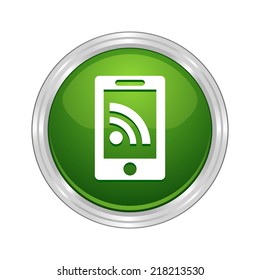 Beautiful RSS web icon