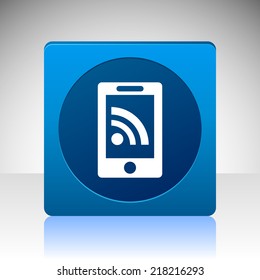 Beautiful RSS web icon