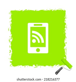 Beautiful RSS web icon