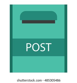 Beautiful rural mailboxes vector illustration
