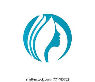 Beautiful Salon Logos Icon Design Stock Vector (Royalty Free) 774485782