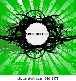 beautiful sample text background