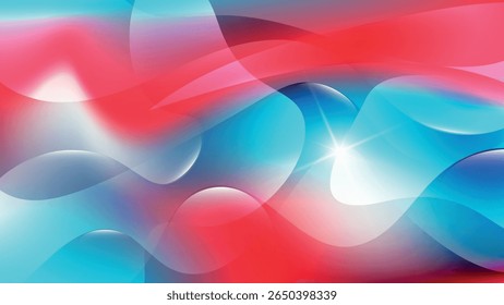 Lindo escarlate aquamarine manchado fundo. Uma excelente ilustração para publicidade, cartazes, cartões postais, cartões de visita, atributos corporativos e seus outros projetos. Vetor.
