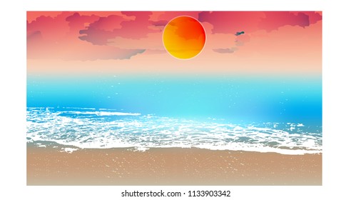 Beautiful sea view