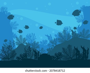 beautiful sealife scene with fishes