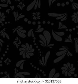 beautiful seamless abstract floral background vector illustration