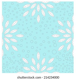 beautiful seamless abstract floral pattern
