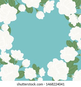 
Beautiful seamless background with jasmine        flower design greeting card and invitation of wedding birthday and other seasonal holiday .￼
	
