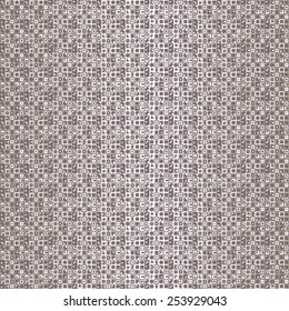 Beautiful seamless background of small squares. Effect silk. Regular geometric pattern.