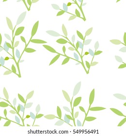 Beautiful seamless background with tree branches. Perfect background greeting cards and invitations to the wedding, birthday, mother's day and other seasonal holidays