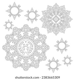 Beautiful and seamless concept. Abstract mandala pattern, blooming koleidoscope theme. Great for corporate, business and decoration
