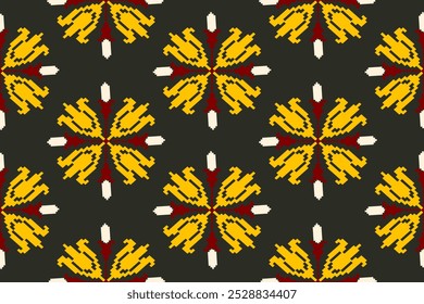 Hermoso patrón de punto de cruz sin costuras. Fondo tradicional de patrón étnico oriental geométrico. Estilo azteca, abstracto, Vector, ilustración. Diseño para textura, tela, ropa, envoltura, decoración, alfombra.