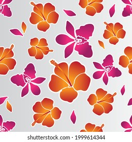 Beautiful Seamless Decorative Colorful Pattern Design 