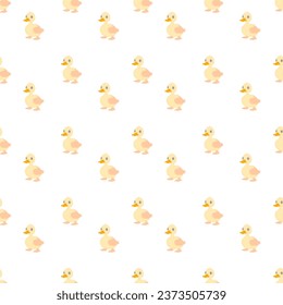Beautiful seamless duck pattern design for decorating, backdrop, fabric, wallpaper and etc.