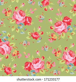 Beautiful seamless floral pattern