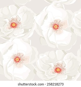 Beautiful seamless floral pattern