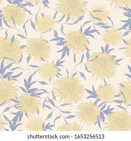 Hermoso fondo floral sin fisuras.

