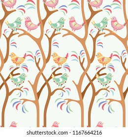 Beautiful  Seamless Floral pattern design