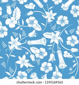 Beautiful Seamless Floral pattern design