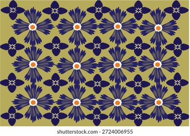 Hermoso patrón floral sin fisuras con flores delicadas y Elementos botánicos. Perfecto para la tela, la materia textil, el diseño de moda, el papel de embalaje, y los fondos decorativos.