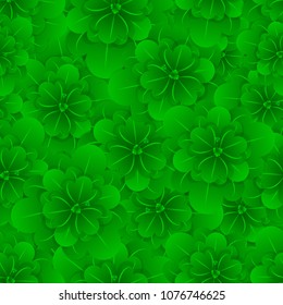 Beautiful seamless floral pattern . Flower vector illustration. Field of flowers