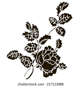 Beautiful seamless floral pattern, flower vector illustration. 