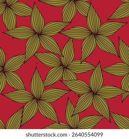 Beautiful seamless floral pattern . Flower vector illustration. Field of flowers