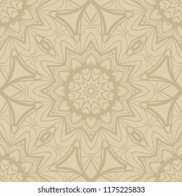 Beautiful seamless flower ornament Vector illustration. Abstract. paper for scrapbook