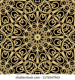 Beautiful seamless flower ornament Vector illustration. Abstract. paper for scrapbook