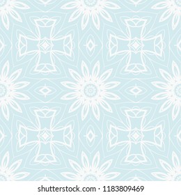 Beautiful seamless flower ornament Vector illustration. Abstract. paper for scrapbook