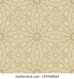 Beautiful seamless flower ornament Vector illustration. Abstract. paper for scrapbook