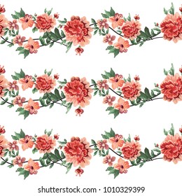 Beautiful seamless flower pattern