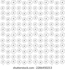 Beautiful seamless flower pattern design 