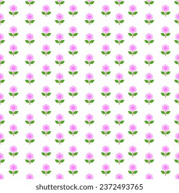 Beautiful seamless flower pattern design for decorating, backdrop, fabric, wallpaper and etc.