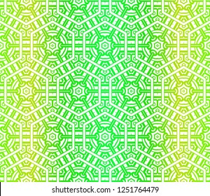 Beautiful Seamless Geometric Flower Ornament Vector Illustration. Abstract. Paper For Scrapbook