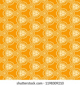 Beautiful seamless geometric ornament Vector illustration. Abstract