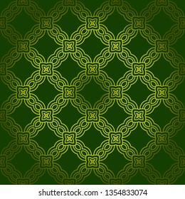 Beautiful Seamless Geometric Ornament Vector Illustration. Abstract