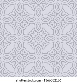 Beautiful Seamless Geometric Ornament Vector Illustration. Abstract