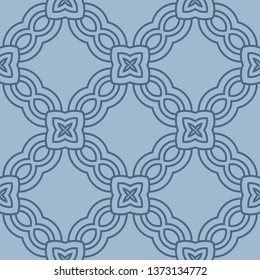 Beautiful Seamless Geometric Ornament Vector Illustration. Abstract