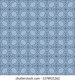 Beautiful Seamless Geometric Ornament Vector Illustration. Abstract