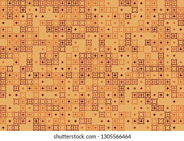 Beautiful seamless geometric pattern design illustration