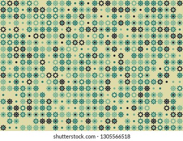 Beautiful seamless geometric pattern design illustration
