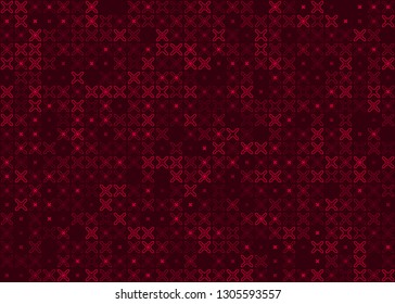Beautiful seamless geometric pattern design illustration
